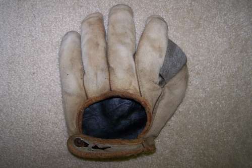 Early 1900's Victor Crescent Glove Back